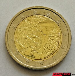 Grécko 2 euro 2022 - Erasmus - UNC