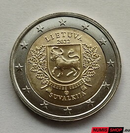 Litva 2 euro 2022 - Suvalkija - UNC