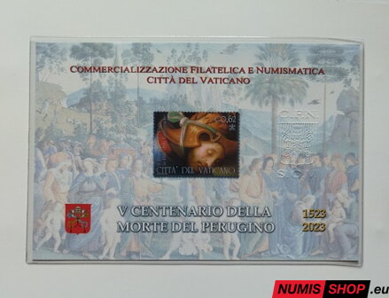Vatikán 2 euro 2023 - Perugino - numisbrief