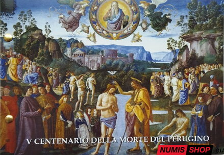 Vatikán 2 euro 2023 - Perugino - numisbrief