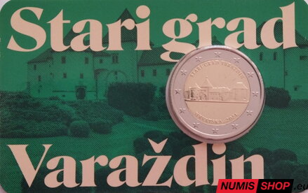 Chorvátsko 2 euro 2024 - Staré mesto Varaždin - COIN CARD