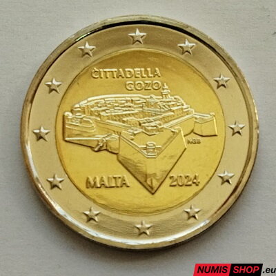 Malta 2 euro 2024 - Citadela Gozo - UNC
