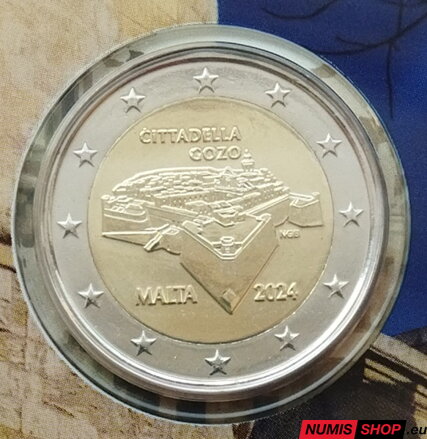 Malta 2 euro 2024 - Citadela Gozo - UNC (folder)
