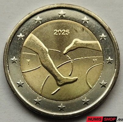 Fínsko 2 euro 2025 - Fínsko-švédska atletika - UNC
