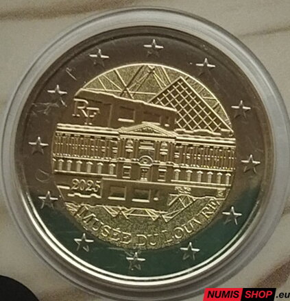 Francúzsko 2 euro 2025 - Louvre - UNC