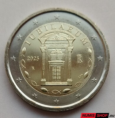 Taliansko 2 euro 2025 - Jubilejný rok - UNC