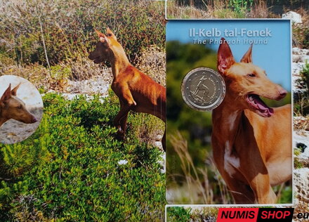 Malta 2 euro 2026 - Faraónsky pes - UNC (folder)