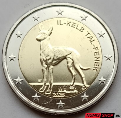Malta 2 euro 2026 - Faraónsky pes - UNC