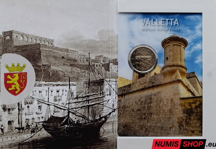 Malta 2 euro 2026 - Valletta - UNC (folder)