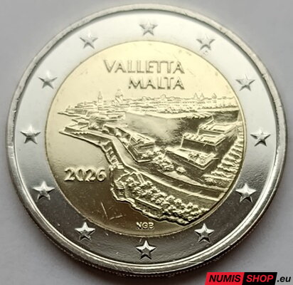 Malta 2 euro 2026 - Valletta - UNC