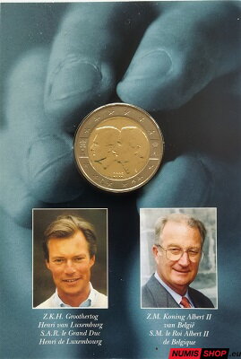 Belgicko 2 euro 2005 - Belgicko-luxemburská hospodárska únia - COIN CARD