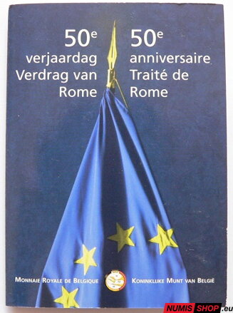 Belgicko 2 euro 2007 - Rímska zmluva - COIN CARD
