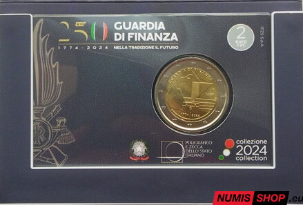 Taliansko 2 euro 2024 - Guardia di Finanza - COIN CARD