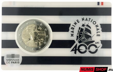 Francúzsko 2 euro 2026 - Marine - COIN CARD