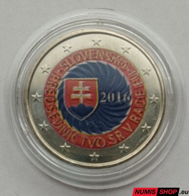 Slovensko 2 euro 2016 - Predsedníctvo - COLOR