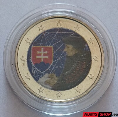 Slovensko 2 euro 2022 - Erasmus - COLOR (znak)