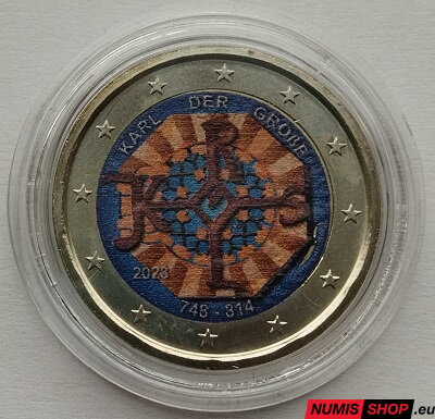 Nemecko 2 euro 2023 - Karl der Grosse - COLOR