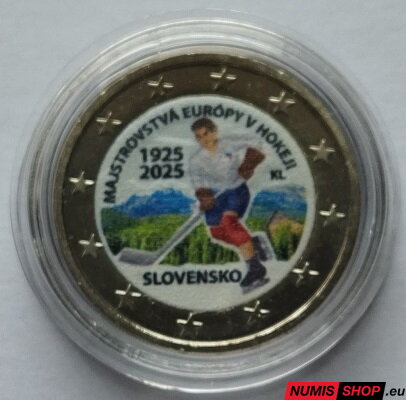 Slovensko 2 euro 2025 - Majstrovstvá Európy v hokeji - COLOR (hory)