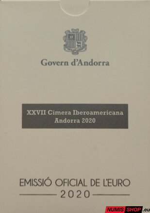 Andorra 2 euro 2020 - Iberoamerický samit - PROOF