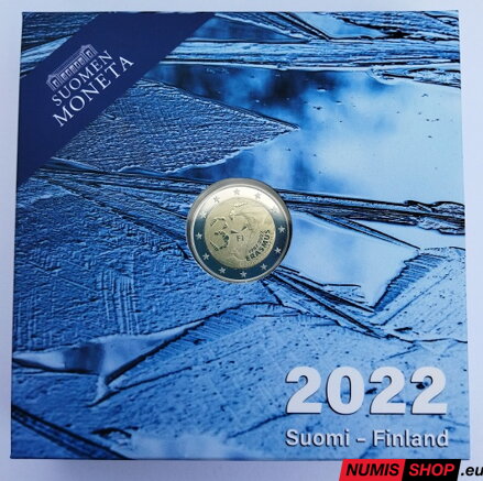 Fínsko 2 euro 2022 - Erasmus - PROOF