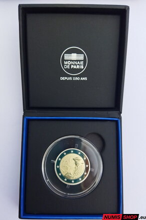 Francúzsko 2 euro 2022 - Erasmus - PROOF