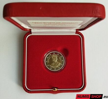 Monako 2 euro 2022 - Albert I. - PROOF