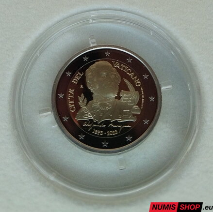 Vatikán 2 euro 2023 - Manzoni - PROOF