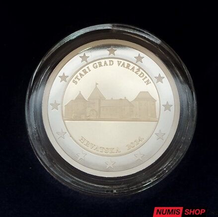 Chorvátsko 2 euro 2024 - Staré mesto Varaždin - PROOF