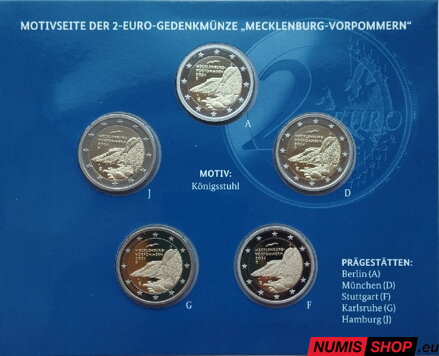 Nemecko 2 euro 2024 - Meklenbursko-Predpomoransko - sada - PROOF