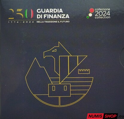 Taliansko 2 euro 2024 - Guardia di Finanza - PROOF