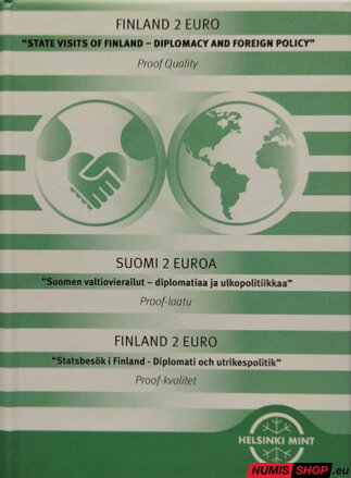Fínsko 2 euro 2025 - Diplomacy - PROOF
