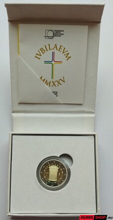 Taliansko 2 euro 2025 - Jubilejný rok - PROOF