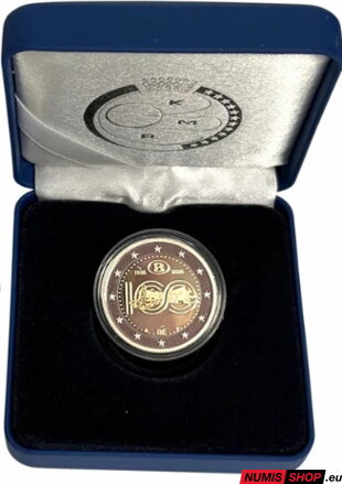 Belgicko 2 euro 2026 - Belgické železnice - REVERSE PROOF