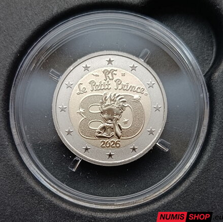 Francúzsko 2 euro 2026 - Malý princ - REVERSE PROOF