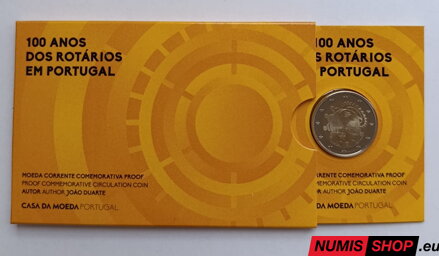 Portugalsko 2 euro 2026 - Rotary - PROOF