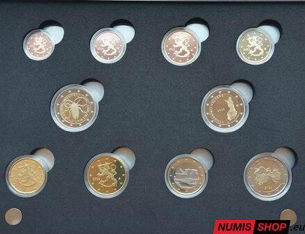Sada Fínsko 2023 - PROOF (2 x pamätné 2-euro)