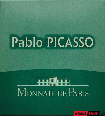 Francúzsko 10 eur 2010 - Pablo Picasso - PROOF Francúzsko 10 eur 2010 - Pablo Picasso - PROOF