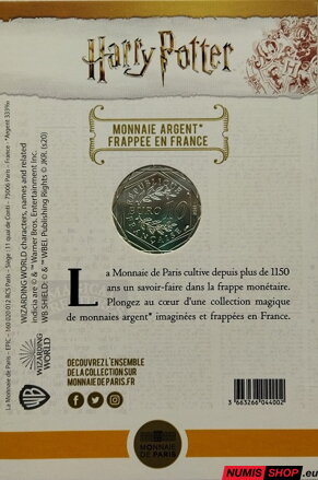 Francúzsko 10 euro 2021 - Harry Potter - Polovičný princ - COLOR - 12/18