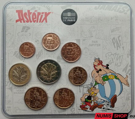 Sada Francúzsko 2022 - Asterix (iba 500 ks!)
