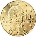 10 cent Grécko 2008 - UNC