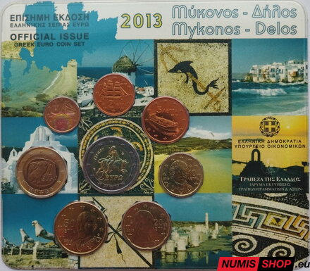 Sada Grécko 2013 - Mykonos delos - blister