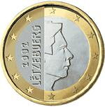1 euro Luxembursko 2011 - UNC 