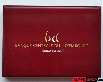 Sada Luxembursko 5 x 2 euro 2022 - 2023 - PROOF (značka Mincovňa Kremnica)