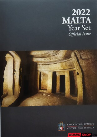 Sada Malta 2022 + pamätné 2 euro Hypogeum