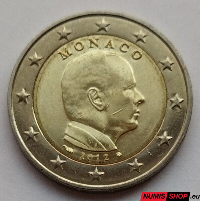 Monako 2 euro 2012 - UNC