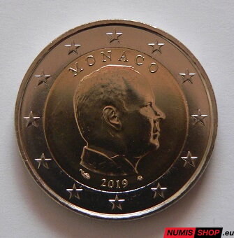 Monako 2 euro 2019 - UNC