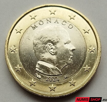 Monako 1 euro 2024 - UNC