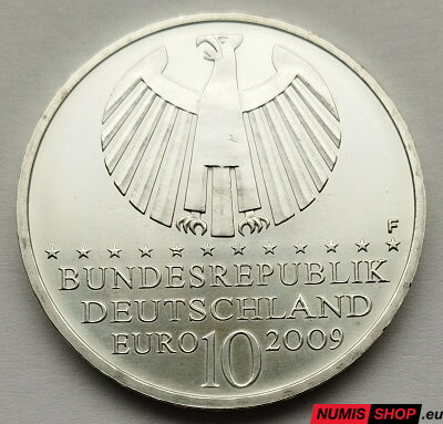 Nemecko 10 euro 2009 - Keplerove zákony - BU