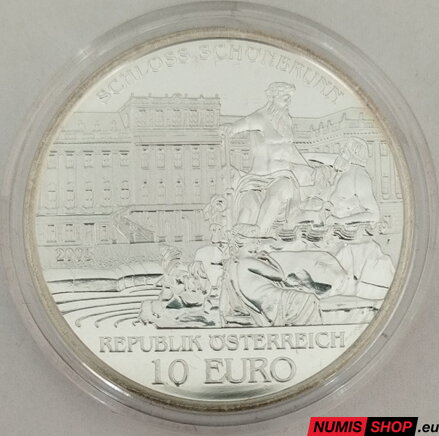 10 eur Rakúsko 2003 - Rakúsko a jeho ľudia - Zámok Schönbrunn - PROOF