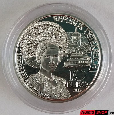 10 eur Rakúsko 2013 - Rakúske krajiny - Vorarlberg - PROOF